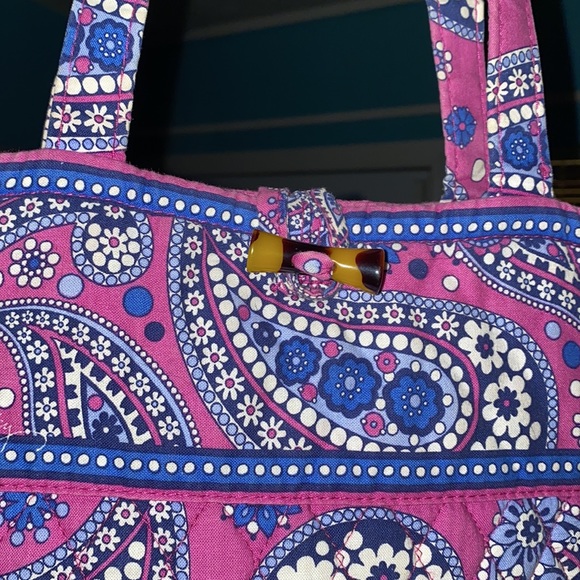 Vera Bradley Boysenberry Pattern Tote Bag - Picture 4 of 7